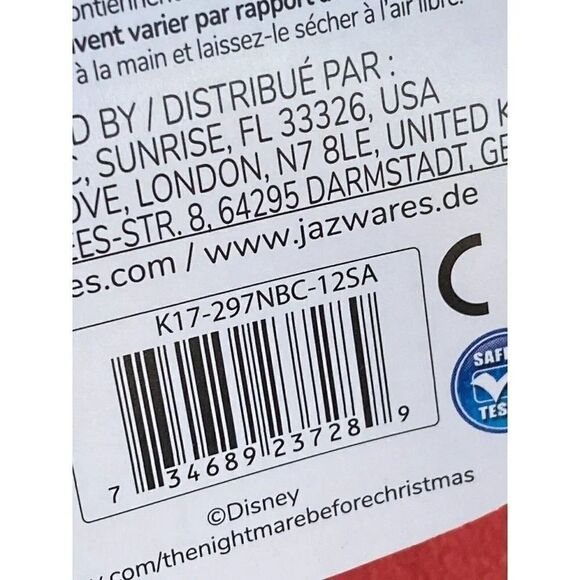 Squishmallow Nightmare Before Christmas Sally Soft Plush Tag 14” Halloween NEW - Picture 5 of 9